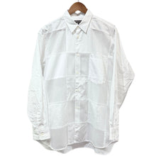 Load image into Gallery viewer, COMME des GARCONS HOMME PLUS コムデギャルソンオムプリュス 25SS Mesh Square Panel Shirt メッシュパネルコットンブロードシャツ PO-B001 14440