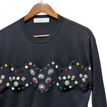 画像をギャラリービューアに読み込む, TOGA PULLA トーガプルラ 16AW スタッズ装飾ハーフスリーブカットソー TV62-JK257 14358