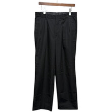 Load image into Gallery viewer, ADAM ET ROPE アダムエロペ NIKKE 2タックワイドスラックスパンツ GMS-13260-B ブラック 14026