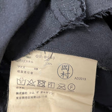 Load image into Gallery viewer, COMME des GARCONS コムデギャルソン 20SS カッティングデザインシャツ ポンチョ GE-B040