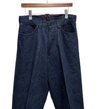 Load image into Gallery viewer, AUBERGE オーベルジュ JARDIN FR コットンシルクリネンデニムパンツ 14130