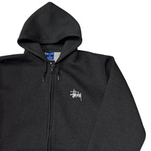 画像をギャラリービューアに読み込む, STUSSY×Champion ステューシー チャンピオン ロゴ刺繍ジップアップパーカー C8-LS104 14184