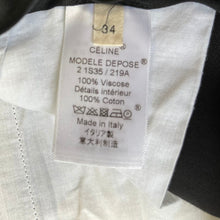 이미지를 갤러리 뷰어에 로드 , CELINE by Phoebe Philo セリーヌ フィービーファイロ センタープレスレーヨンスラックスパンツ 2 1S35 219A