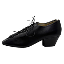 Load image into Gallery viewer, LEMAIRE ルメール souris ダービーレザーパンプス ヒール 38 24cm 13997