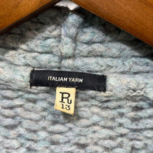 画像をギャラリービューアに読み込む, R13 アールサーティーン Grandpa Cardigan ダメージ加工カーディガン 14395