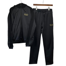 Load image into Gallery viewer, EA7 EMPORIO ARMANI Gold Label エンポリオアルマーニ ジャージーセットアップ パーカー ロングパンツ 6RPP67 PJRZZ 6RPM36 PJRZZ
