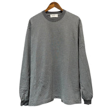 画像をギャラリービューアに読み込む, everyone エブリワン border long sleeve t-shirt ボーダーロングスリーブカットソー EV23-CS07 L グレー 15072