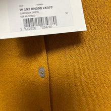 画像をギャラリービューアに読み込む, LEMAIRE ルメール CARDIGAN DRESS カーディガンドレスニットワンピース M イエロー KN300 LK077 3448