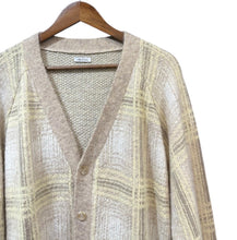 이미지를 갤러리 뷰어에 로드 , AROUSAL アローサル 24SS OMBRE MOHAIR CARDIGAN オンブレモヘヤチェックカーディガン 24SS-ASLKT03 14509