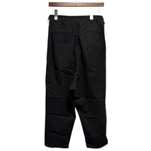 Lade das Bild in den Galerie-Viewer, Y's ワイズ 24SS COTTON FLAX POPLIN DOUBLE TUCK TAPERED PANTS コットンリネンワイドテーパードパンツ YS-P19-010 13974