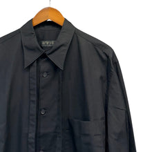 Lade das Bild in den Galerie-Viewer, S'YTE by yohji yamamoto サイト ヨウジヤマモト COTTON BROAD RIBON STAND COLLAR SHIRT リボンシャツ UM-B08-080 2 ブラック 15811