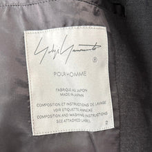 画像をギャラリービューアに読み込む, Yohji Yamamoto POUR HOMME ヨウジヤマモトプールオム 24SS プリーツ布付き刺繍ブルゾン ジャケット HS-Y04-308 14253