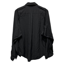 Load image into Gallery viewer, COMME des GARCONS コムデギャルソン 20SS カッティングデザインシャツ ポンチョ GE-B040