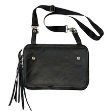 画像をギャラリービューアに読み込む, YOHJI YAMAMOTO NOIR ヨウジヤマモトプリュスノアール レザーショルダーバッグ
