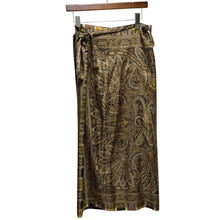 画像をギャラリービューアに読み込む, robe de chambre COMME des GARCONS ローブドシャンブルコムデギャルソン 90's ペイズリー柄シルク巻きスカート AD1998 14216