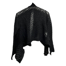 画像をギャラリービューアに読み込む, tricot COMME des GARCONS トリココムデギャルソン 90's クロシェ編みボレロカーディガン TT-040200