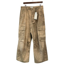 将图片加载到图库查看器,kontor コントール 25AW Corduroy wide cargo pant 籠染加工コーデュロイワイドカーゴパンツ KON-PT05253 2 ベージュ 15136