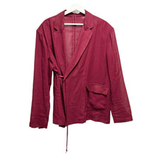 画像をギャラリービューアに読み込む, jonnlynx ジョンリンクス 23SS cotton voile jacket テーラードジャケット JL223-JK758 F ボルドー 3479