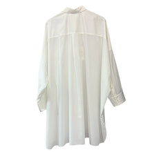 画像をギャラリービューアに読み込む, ENFOLD エンフォルド 26SS SUPER-WIDE BOX SHIRT スーパーワイドボックスシャツ 300JS130-0891 38 ホワイト 15555