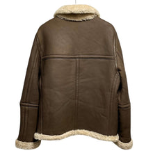 画像をギャラリービューアに読み込む, vince. ヴィンス リバーシブルムートンジャケット M ブラウン×ベージュ 89