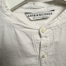 이미지를 갤러리 뷰어에 로드 , ARTS&SCIENCE アーツアンドサイエンス コットンリネンプルオーバーシャツ 0202-U6043-1058 13940