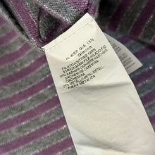 Lade das Bild in den Galerie-Viewer, Weekend Max Mara ウィークエンドマックスマーラ リボンデザイン装飾カシミヤノーカラーボーダーカーディガン 14463