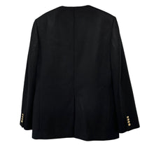 Lade das Bild in den Galerie-Viewer, CELINE セリーヌ ノーカラーフランネルレクタングルジャケット 2V55E399F
