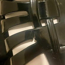 画像をギャラリービューアに読み込む, CELINE セリーヌ 20SS PVC ラバーグルカサンダル 37 ブラック 14780