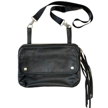 画像をギャラリービューアに読み込む, YOHJI YAMAMOTO NOIR ヨウジヤマモトプリュスノアール レザーショルダーバッグ