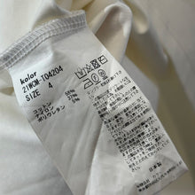 Lade das Bild in den Galerie-Viewer, kolor カラー 21AW ハイゲージコットンストレッチカットソー 21WCM-T04204 14527