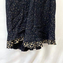 画像をギャラリービューアに読み込む, JUNYA WATANABE ジュンヤワタナベ ドット柄カットオフデザインスカート AD2002 M ネイビー 3481