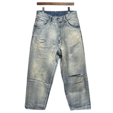 Load image into Gallery viewer, ANCELLM アンセルム SELVEDGE TAPERED 5P DENIM PANTS ヴィンテージユーズド加工デニムパンツ ANC-PT03-B
