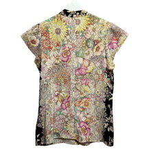 画像をギャラリービューアに読み込む, GUCCI グッチ 06SS 花柄シルクボウタイシャツ