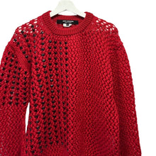 Load image into Gallery viewer, JUNYA WATANABE ジュンヤワタナベ 20AW スタッズデザインウールモヘヤニットセーター JF-N016 S レッド 3474