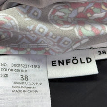 画像をギャラリービューアに読み込む, ENFOLD エンフォルド 21SS サントシャペル柄ワイドパンツ 300ES231-1850 14578