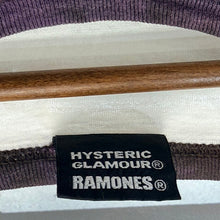 Lade das Bild in den Galerie-Viewer, HYSTERIC GLAMOUR×RAMONES ヒステリックグラマー ラモーンズ グラフィックプリントラグランスリーブカットソー F アイボリー 15624