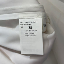 画像をギャラリービューアに読み込む, ENFOLD エンフォルド 25SS LONG SLEEVES SHIRT ロングスリーブシャツ 300IS230-0431 38 ホワイト 14803