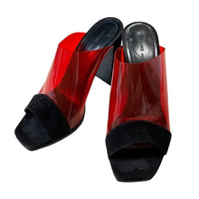 Lade das Bild in den Galerie-Viewer, CELINE by Phoebe Philo セリーヌ フィービーファイロ 13SS 2トーンクリアサンダル ミュール