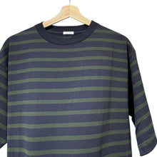 Lade das Bild in den Galerie-Viewer, COMOLI コモリ 17SS コットンボーダーTシャツ K01-05003 14380