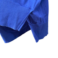 画像をギャラリービューアに読み込む, ENFOLD エンフォルド 21AW ウールハイゲージボックスプルオーバーニット 300EA870-2570 38 ブルー R14543