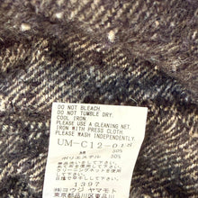 画像をギャラリービューアに読み込む, S'YTE by yohji yamamoto サイト ヨウジヤマモト 25AW BRUSHED TWILL NEEDLE PUNCH SHOP COAT リバーシブルコート UM-C12-018 3 ブラック 15170