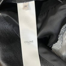 Lade das Bild in den Galerie-Viewer, CELINE セリーヌ ラムレザー2Bクラシックテーラードジャケット 2F116086H 3461
