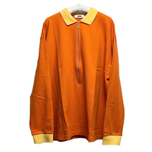 画像をギャラリービューアに読み込む, REVERBERATE リバーバレイト 24SS ZIP LONG SLEEVE POLO ジップロングスリーブポロシャツ