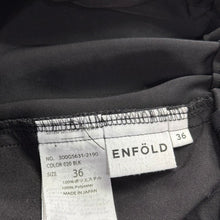 画像をギャラリービューアに読み込む, ENFOLD エンフォルド 23SS ELASTIC WIDE TROUSERS ワイドスラックスパンツ 300GS631-2190 14592