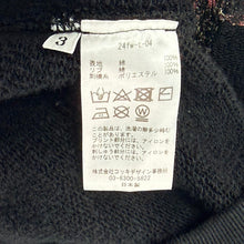 Lade das Bild in den Galerie-Viewer, KHOKI コッキ 24AW Vintage finished sweatshirt 刺繍デザインヴィンテージ加工プリントクルーネックスウェット 24fw-t-04 3 ブラック 15296