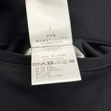 将图片加载到图库查看器,A.PRESSE アプレッセ 25AW Wool Wide Tapered Trousers ウールスラックスパンツ 25AAP-04-36 1 ネイビー 15763