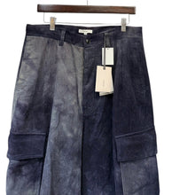 将图片加载到图库查看器,kontor コントール 25AW Corduroy wide cargo pant 籠染加工コーデュロイワイドカーゴパンツ KON-PT05253 2 ネイビー 15135