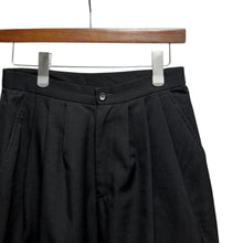 Load image into Gallery viewer, COMME des GARCONS COMME des GARCONS コムコム コムデギャルソン 16SS 3タックウールクロップドパンツ RQ-P002 13864