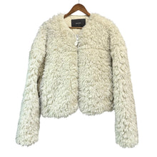 画像をギャラリービューアに読み込む, entire studios エンタイアスタジオ シャギーフェイクファーブルゾン ジャケット ES2416 L アイボリー 14894