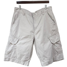 画像をギャラリービューアに読み込む, Calvin Klein Jeans カルバンクラインジーンズ リップストップカーゴショートパンツ 34 グレー R14667